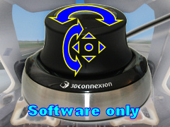 3D mouse in Flight Simulator