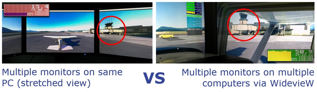 Multiple Monitors – The DOs & DON'T when shopping for flight sim